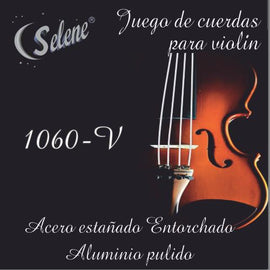 JGO DE CUERDAS VIOLIN ACECEO LISO ESTAÑADA   1060-V - herguimusical