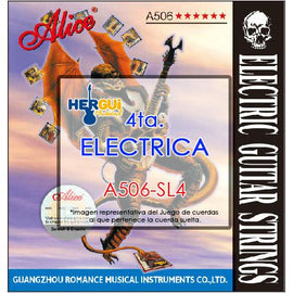 CUERDA SUELTA 4ta. P/ GUITARRA ELECTRICA SUPER LIGHT  ALICE   A506SL4 - herguimusical
