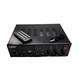 AMPLIFICADOR DE PUBLIDIFUSIÓN, REPRODUCE: MP3, USB, SD, FM, BLUETOOTH  RADOX   010-700 - Hergui Musical