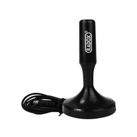 ANTENA PARA INTERIORES CON IMÁN HDTV/UHF/VHF  RADOX   015-293 - Hergui Musical