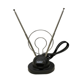 ANTENA VHF / UHF PARA INTERIORES CON POTENCIÓMETRO  RADOX   015-338 - Hergui Musical