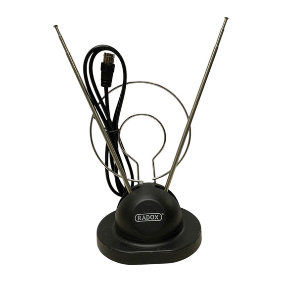 ANTENA PARA INTERIORES UHF/VHF  RADOX   015-340 - Hergui Musical