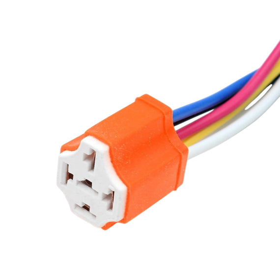 Conector con cables para relevador (Arnés para uso automotriz)  RADOX   030-418 - Hergui Musical