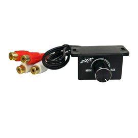 CONTROL REMOTO DE GANANCIA PARA AMPLIFICADOR AUTOMOTRIZ, FRECUENCIA: 20 Hz - 20 kHz  RADOX   030-688 - Hergui Musical