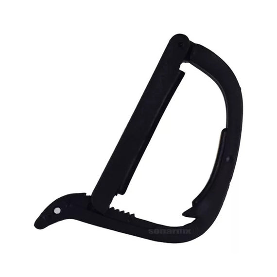 Capo de plastico negro, para guitarra acustica  RADOX  043-013 - Hergui Musical