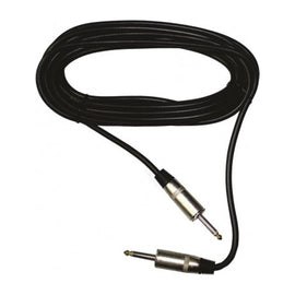 CABLE PARA BAFLE 2X18 CON PLUG 6.3mm MACHO/MACHO JUMBO, 6m   SOLCOR  07JJ06 - Hergui Musical