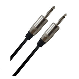 CABLE PARA BAFLE 2X18 CON PLUG 6.3mm MACHO/MACHO JUMBO, 10m   SOLCOR  07JJ10 - Hergui Musical