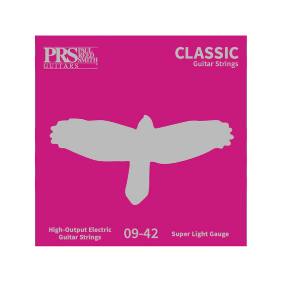 Jgo. de cuerdas para guitarra eléctrica PRS Classic Super Light 9-42  100148:001:001:001