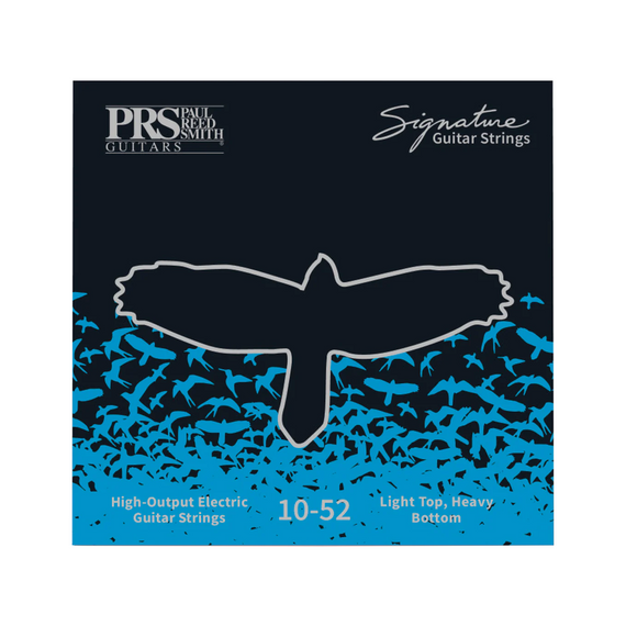 Jgo. de cuerdas para guitarra eléctrica PRS Signature Strings, Light Top/Hvy Bot .010 - .052  100148:011:001:004