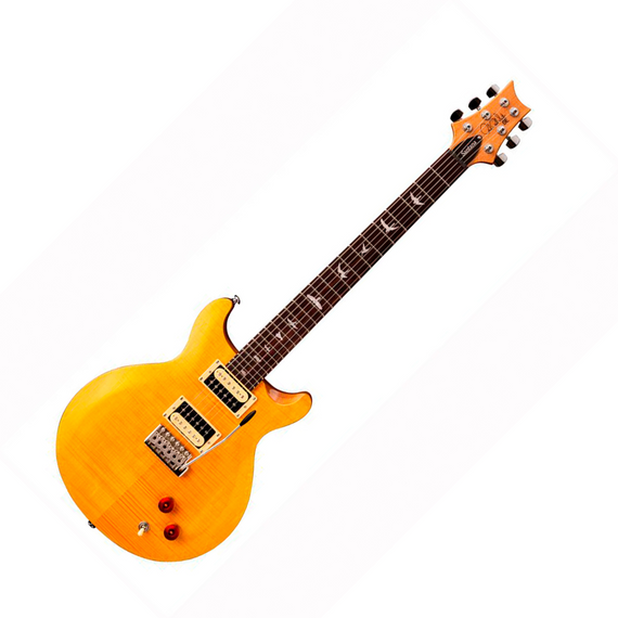 Guitarra Eléctrica PRS SE Santana, Santana Yellow, con gigbag  100472:SY