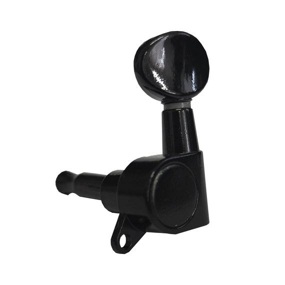 Jgo. de Maquinaria para guitarra eléctrica, metalicas de afinacion negro  RADOX   043-024