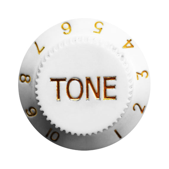 Perilla plastico blanco tono para potenciometro  RADOX   043-041