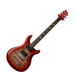 Guitarra Eléctica PRS SE Custom 24 Charcoal Cherry Burst, con gig bag  107993:CG