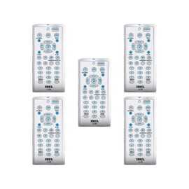 Paq. de 5 Pzas. DE CONTROL REMOTO UNIVERSAL TV + DVD + CABLE, IDEAL PARA HOTELES  ISEL  33T-U33SL(5) - Hergui Musical