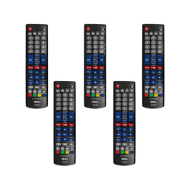 PAQ. 5 Pzas. DE CONTROL REMOTO UNIVERSAL "36 EN 1"  ISEL  48T-36E(5) - Hergui Musical
