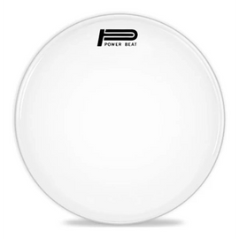 PARCHE 22" BLANCO LISO  POWERBEAT    UK-1222-BA - Hergui Musical
