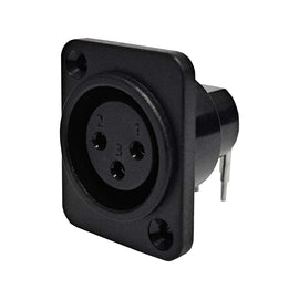 PLUG HEMBRA P/ CHASIS DE CANON  RADOX   705-371 - Hergui Musical