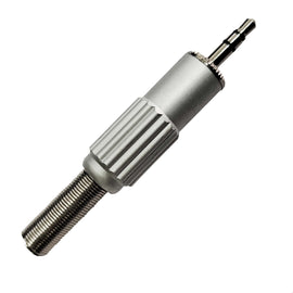PLUG 3.5mm MACHO ESTÉREO METÁLICO CON RESORTE  RADOX   705-885 - Hergui Musical