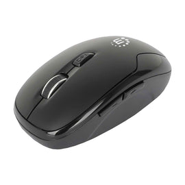 Mouse Optico Inalambrico Negro  MOUITL860  MANHATTAN  190367 - Hergui Musical