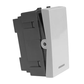 ACCESORIO PARA PLACA MODULO APAGADOR 1 INTERRUPTOR 4 VIAS BLANCO    ARTLITE   APL-001 - Hergui Musical
