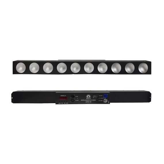 Barra RGBW 10 LEDS DE 12w  MEGALUZ SHOW   AZTEK-100