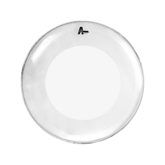 Parche 22 para bombo. Dos capas Dynaflex de 10 mil., con aro de refuerzo acústico interno de 4  ATTACK   BBNO2-22 - Hergui Musical