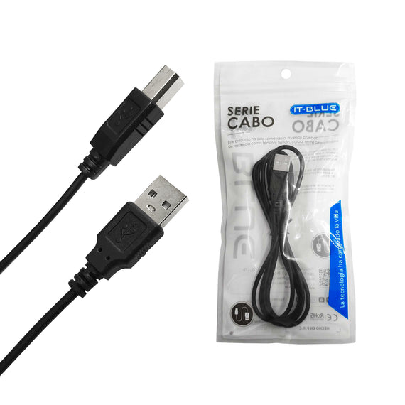 Cable para impresora 1.50m  IT-BLUE   IT-823-1.5M - Hergui Musical