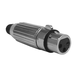 PLUG XLR HEMBRA 3 PINES  SOLCOR   JKSW3 - Hergui Musical