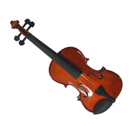 Violin 4/4, Color Natural, para estudiante, incluye: Arco, Brea, 4 Afinadores   FELICIANO CLASSICS   MV012RS - Hergui Musical