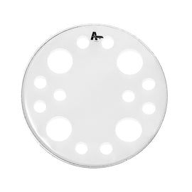Parche 22" para bombo, Coated / Transparente Blanco, 2 capas   ATTACK   ORBIT2-22 - Hergui Musical