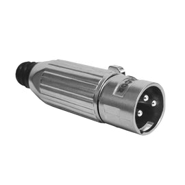 PLUG XLR MACHO 3 PINES  SOLCOR   PLSW3 - Hergui Musical