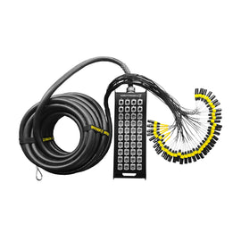 SNAKE 32 CANALES, 8 RETORNOS, 30m  SOLCOR   RS32C30 - Hergui Musical