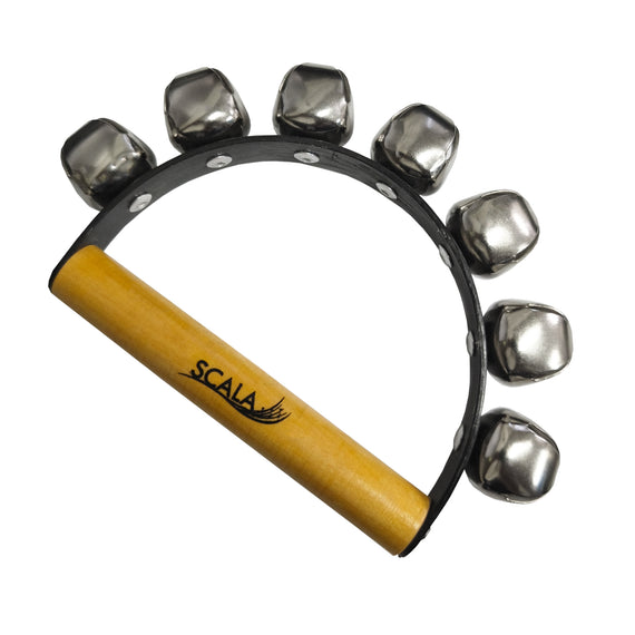 CASCABELES MANIJA (MEDIA LUNA) 7 PIEZAS, SCALA PERCUSSION  RT7-B - Hergui Musical
