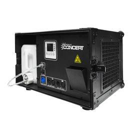 Cámara de humo 1500w, display, DMX a 2 Canales  MEGALUZ SHOW CONCERT  VOLCANO-1500