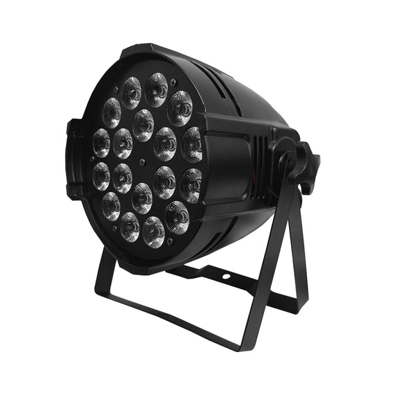 LUZ PAR MEGALUZ 18 LEDS 10w MEGALUZ SHOW  PAR-18X10RGBWA - Hergui Musical