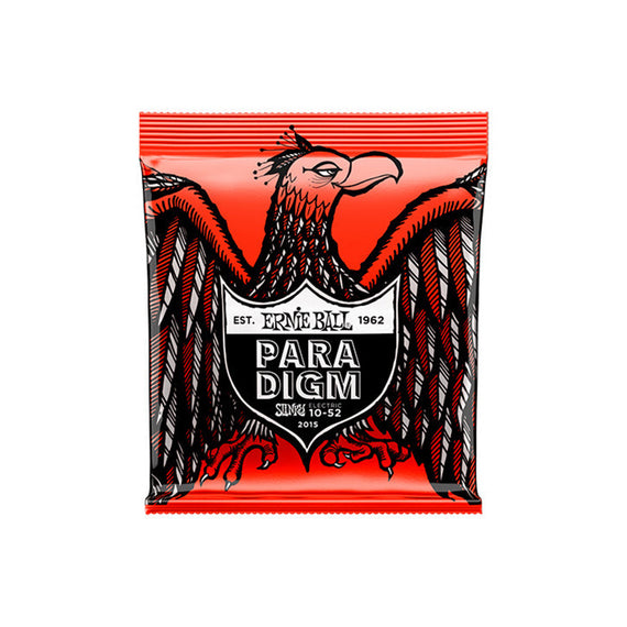 ENCORDADURA ERNIE BALL ''PARADIGM'' PARA GUITARRA ELECTRICA (NIQUEL, 0.010-0.052)  2015 - Hergui Musical