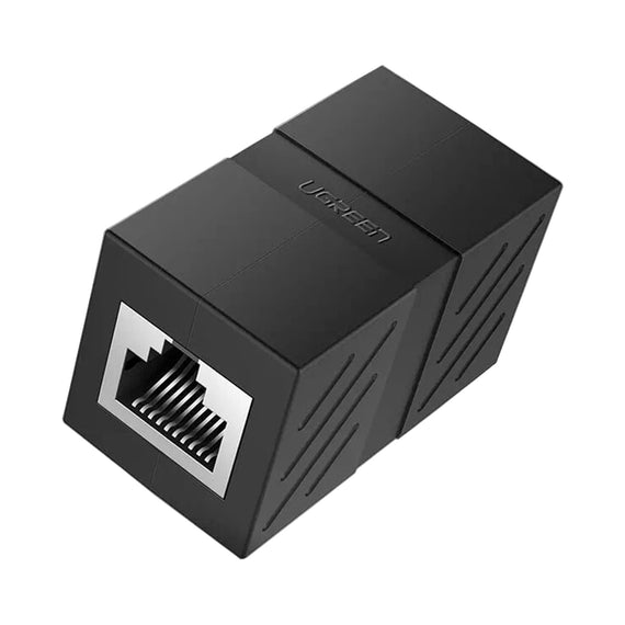 Acoplador (Extensor de Cable Ethernet RJ45 a RJ45) | 1000Mbps | Compatibilidad con Cat7 Cat6A Cat6 Cat5e | Compatible con POE | Ignífugo | ABS  UGREEN  20390 - Hergui Musical