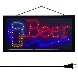 ANUNCIO LUMINOSO DE LEDS BEER  RADOX   246-405 - Hergui Musical