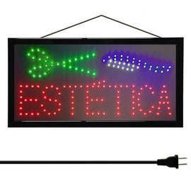 ANUNCIO LUMINOSO DE LEDS "ESTÉTICA"  RADOX   246-412 - Hergui Musical