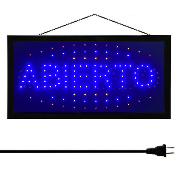 ANUNCIO LUMINOSO DE LEDS ABIERTO/CERRADO  RADOX   246-434