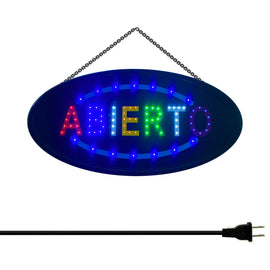 ANUNCIO LUMINOSO DE LEDS ABIERTO  RADOX   246-436 - Hergui Musical