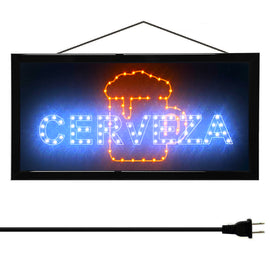 ANUNCIO LUMINOSO DE LEDS " CERVESA"  RADOX   246-439 - Hergui Musical