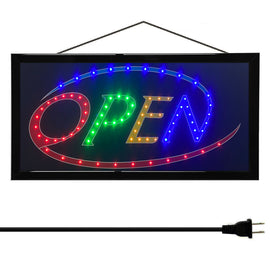 ANUNCIO LUMINOSO DE LEDS OPEN  RADOX   246-450 - Hergui Musical