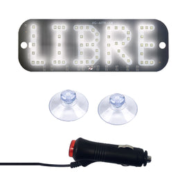 Letrero luminoso automotriz libre   RADOX    246-680 - Hergui Musical