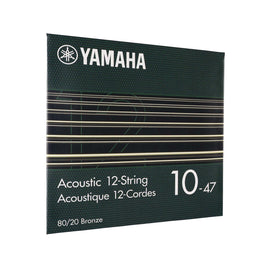Jgo. de cuerdas para guitarra acústica de bronce 80/20: 12 cuerdas Light  YAMAHA   GSA10-12 - Hergui Musical