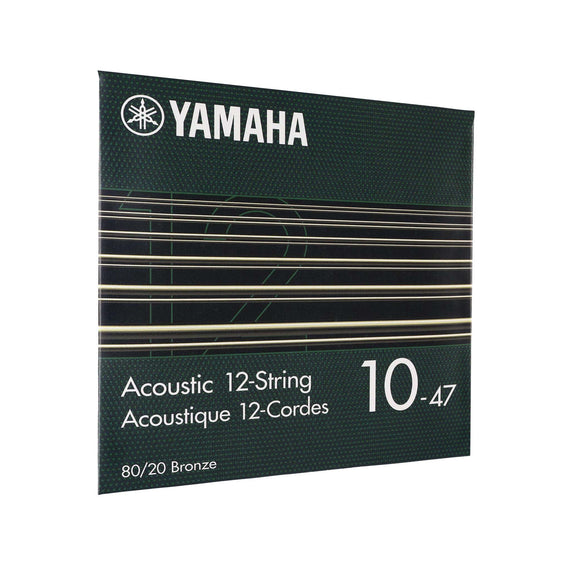 Jgo. de cuerdas para guitarra acústica de bronce 80/20: 12 cuerdas Light  YAMAHA   GSA10-12 - Hergui Musical