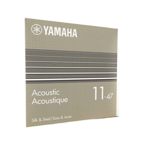 Jgo. de cuerdas para guitarra acústica de ceda y acero: Compuesto Light  YAMAHA   GSA11C - Hergui Musical