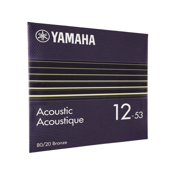 Jgo. de cuerdas para guitarra acústica de bronce 80/20: Light  YAMAHA   GSA12 - Hergui Musical