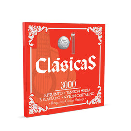 JGO DE CUERDAS NYLON CRISTAL P/ REQUINTO SELENE  3000 - Hergui Musical