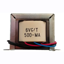 TRANSFORMADOR 6V 500MA  RAMOS TR6V-500MA - Hergui Musical